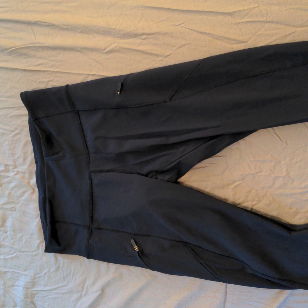 Lululemon Navy Running Tights